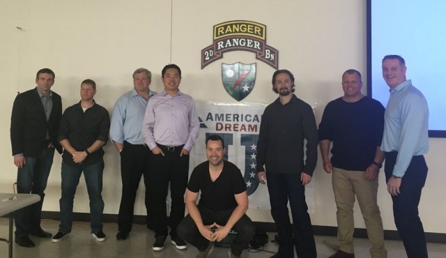 American Dream U visits 2d Ranger Battalion