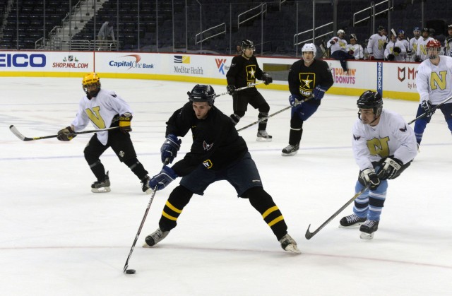 Army beats Navy 5-3 in hockey