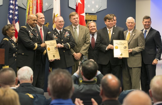 Army's best community partnerships awarded at inaugural ceremony