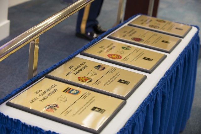 Army's best community partnerships awarded at inaugural ceremony