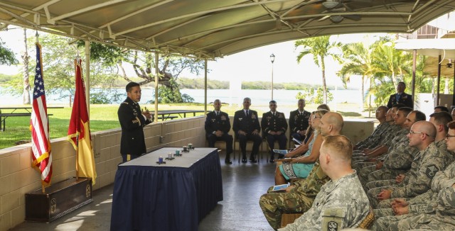 Sea Dragons host joint services Knowlton Award ceremony