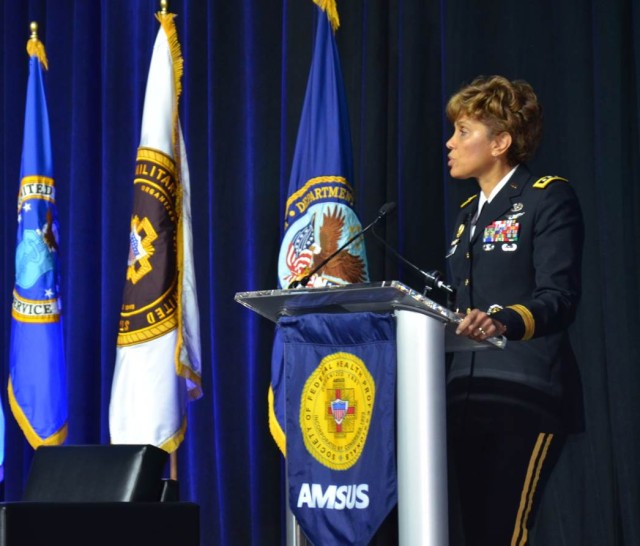 Lt. Gen. Nadja West defines health readiness platform at AMSUS