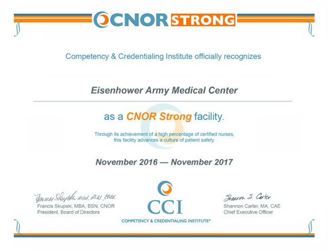EAMC receives second national recognition in three months