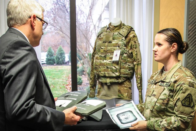 Army Acquisition official visits PEO Soldier