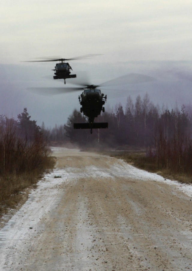 Paratroopers train to build capabilities during CALFEX with NATO partners