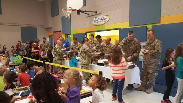 64th BSB heaps thanks on elementary students