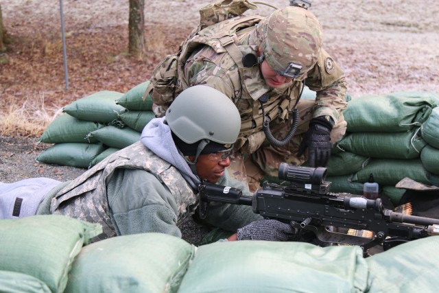Ray Allen fires machine gun