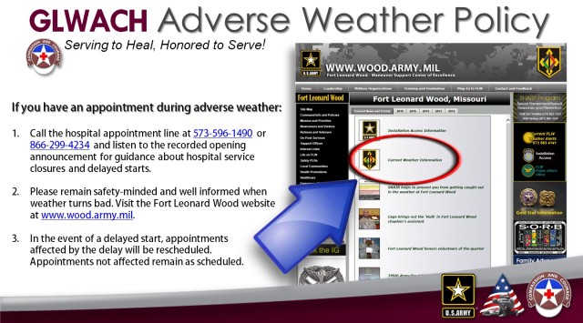 GLWACH Adverse Weather Policy