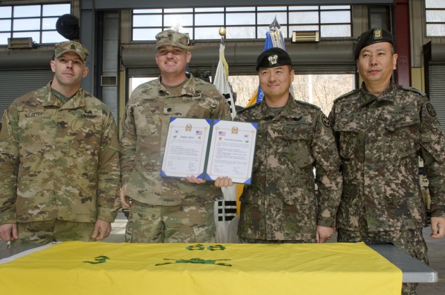 Burt's Knights partner with historical ROK counterpart