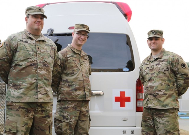 Combat medics in Action