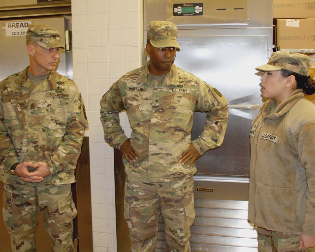 Briefing the Commander