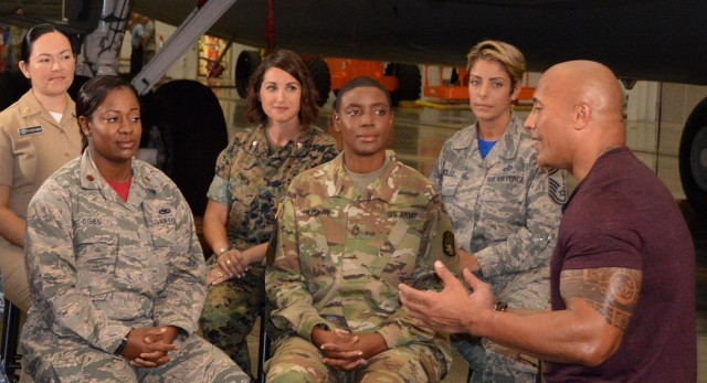 Sea Dragons participate in Spike TV's Rock the Troops
