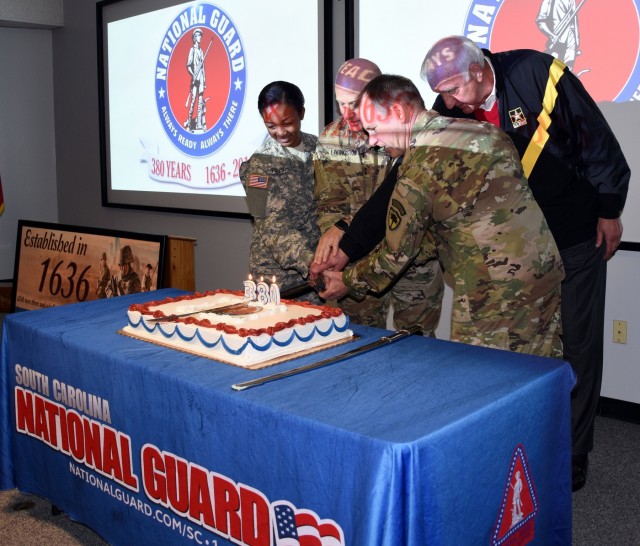 South Carolina National Guard celebrates National Guard's 380th birthday