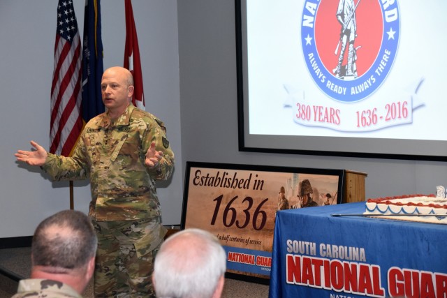 South Carolina National Guard celebrates National Guard's 380th birthday