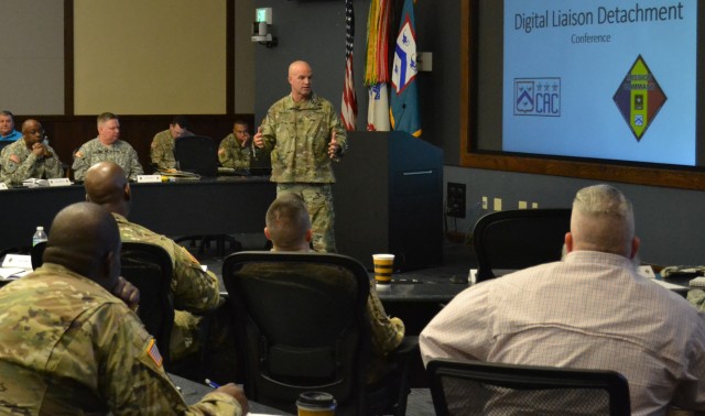 Brig. Gen. Mingus welcomes conference participants
