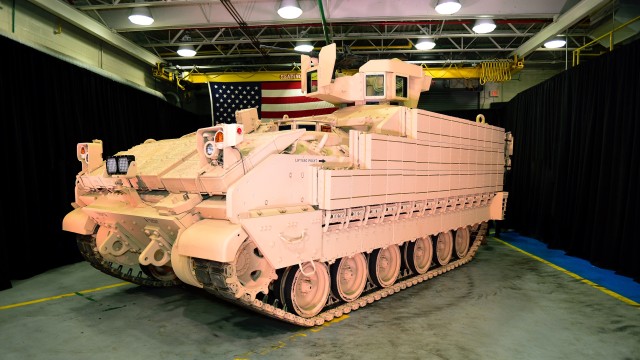 First AMPV Rolls Out to U.S. Army