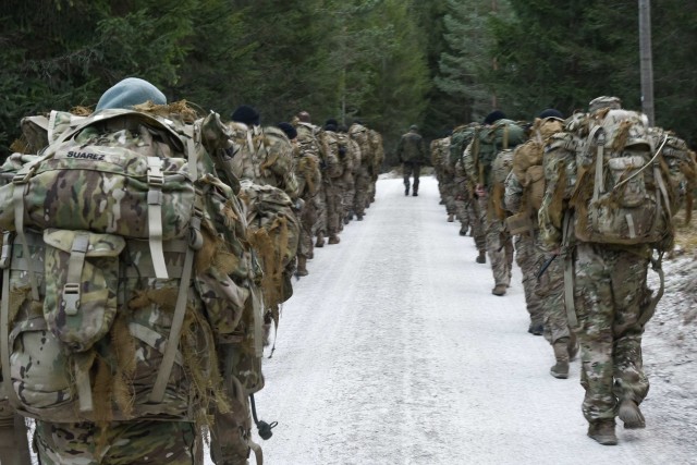 U.S. paratroopers participate in German Mountain Warfare Training