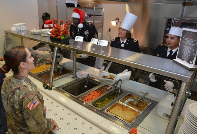CRDAMC holiday spirit glowing with song, food and cheer
