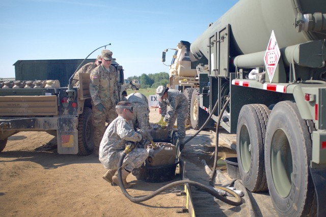 The Effects of the Army 2020 bulk fuel design on decisive action