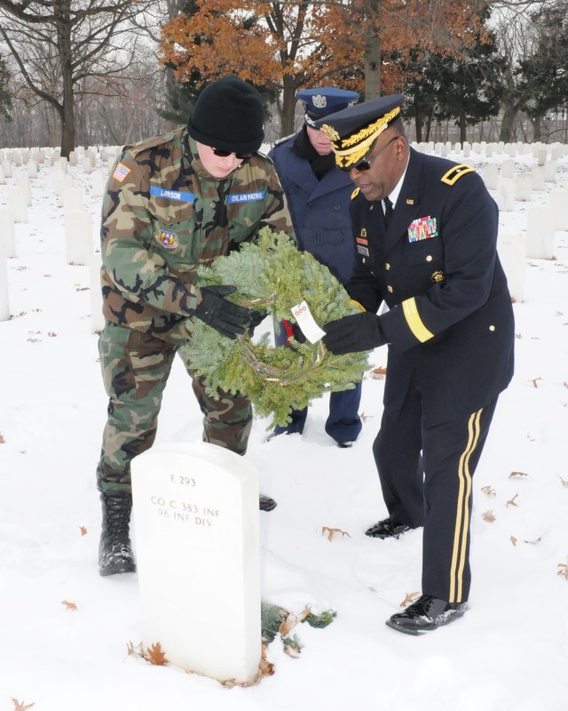 JMC commander honors Veterans during 'Wreaths Across America'