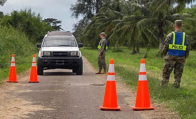 8th MPs join exercise Keen Sword