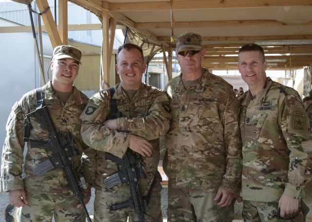 SMA visits troops deployed across Afghanistan