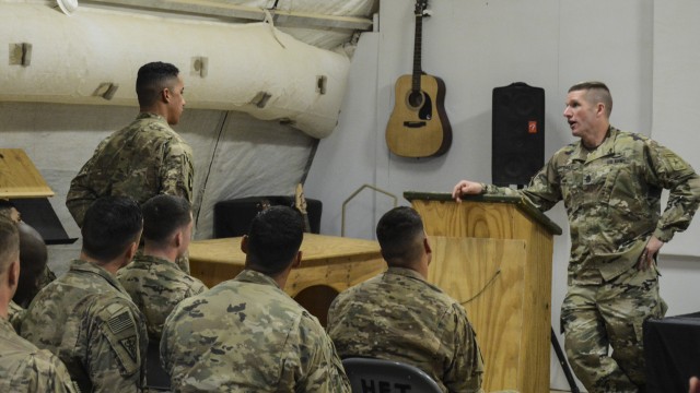 SMA visits troops deployed across Afghanistan