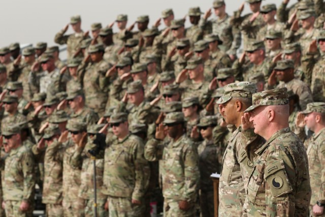 29th Infantry Division assumes command of Task Force Spartan