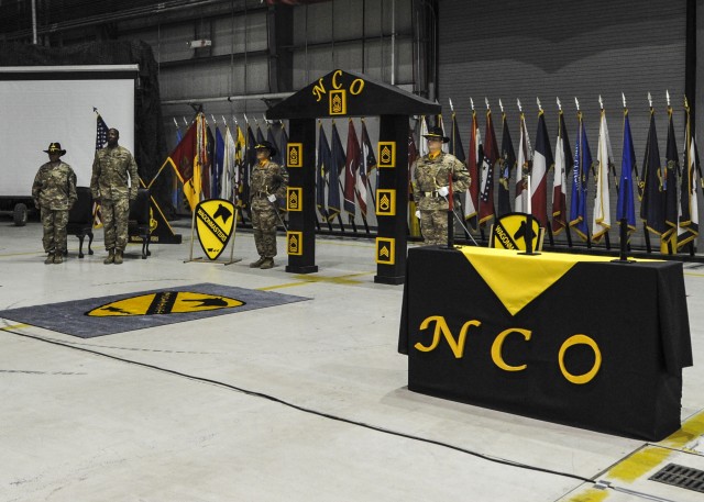1CD RSSB conducts NCO Induction Ceremony