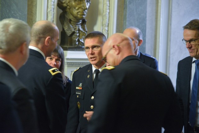 US Forces Liaison Office hosts annual holiday reception in Stuttgart