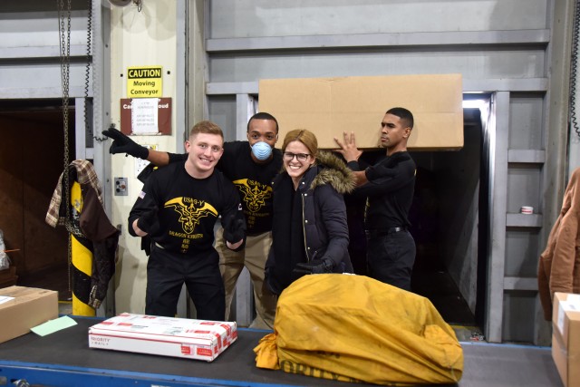 Soldier elves process millions of pounds