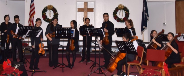 Christmas music resonates at South Post Chapel