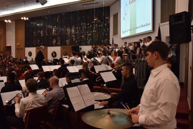 Christmas music resonates at South Post Chapel