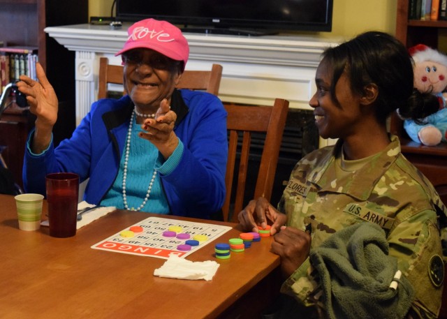 Georgia Guard members bring Christmas spirit to the community