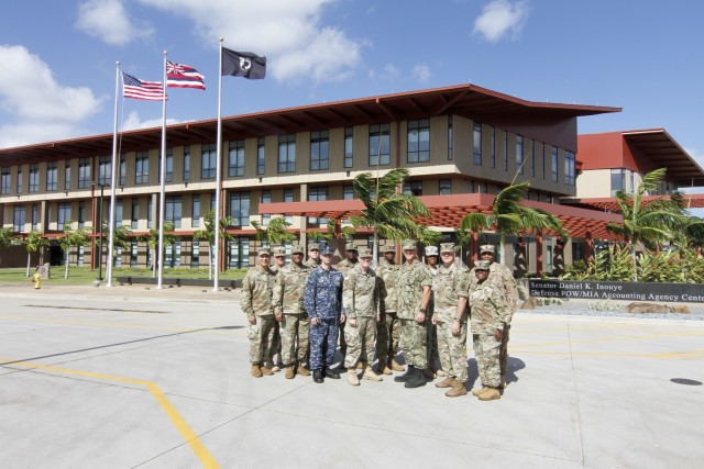 Senior enlisted advisors tour Hilltop House, DPAA in commemoration of Pearl Harbor