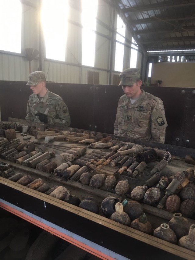 720th Ord. Co. conducts NCOPD with Belgian counterparts