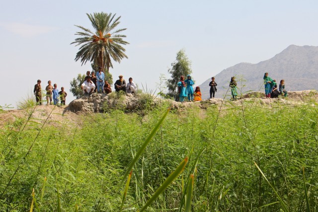 US, Afghan partnered force protection patrol