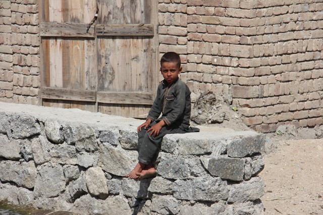 US, Afghan partnered force protection patrol