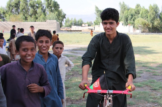 US, Afghan partnered force protection patrol