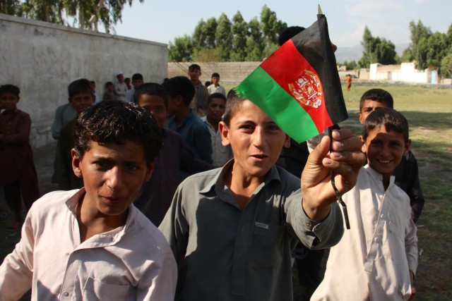 US, Afghan partnered force protection patrol