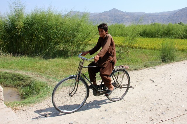 US, Afghan partnered force protection patrol