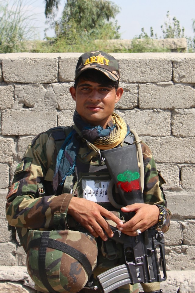 US, Afghan partnered force protection patrol