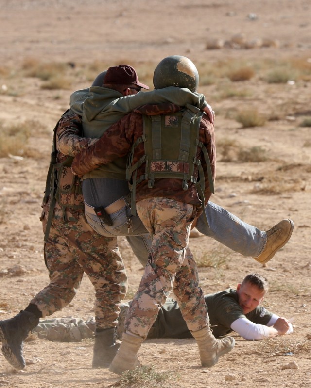 Jordan, US Armies train for regional stabilization