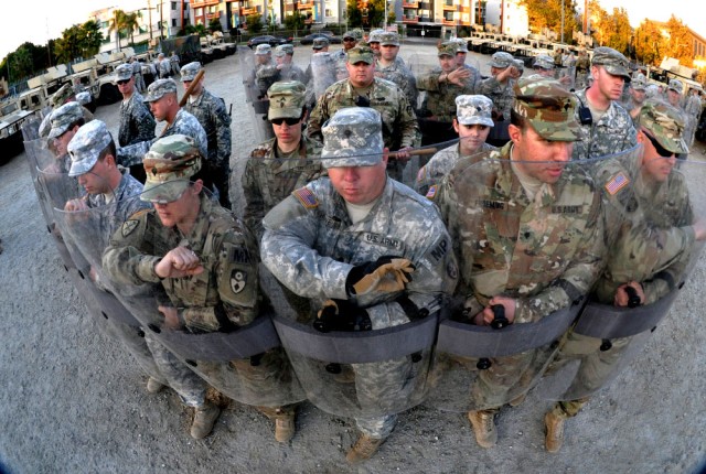 Members of California Army National Guard,