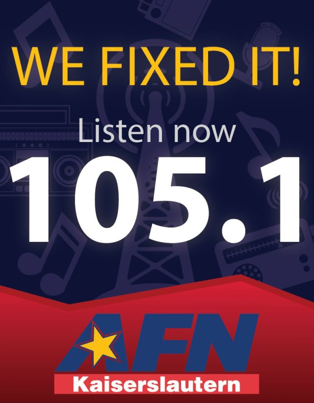 AFN Kaiserslautern switching radio frequency