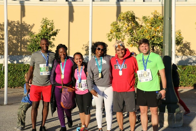 AFSOUTH Soldiers run legendary marathon