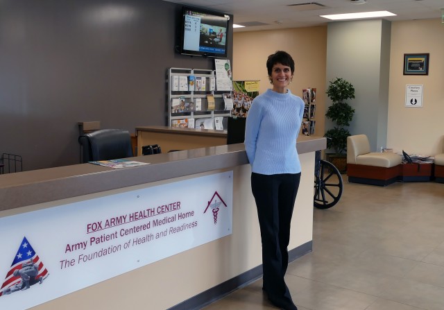 Fox Army Health Center's Dr. Lynley Ebeling, chief of the Neuropsychology/Traumatic Brain Injury Clinic