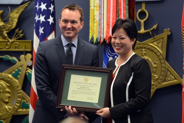 CASA investiture ceremony, Jan. 9, 2017, the Pentagon