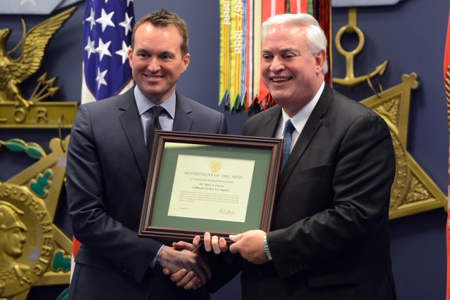 CASA investiture ceremony, Jan. 9, 2017, the Pentagon