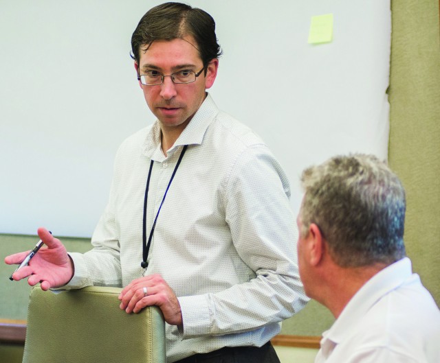 Engineer masters tools of the trade